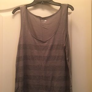 APT 9 Gray Tank Large